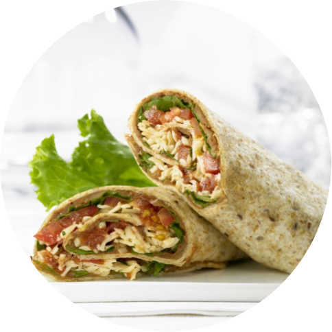 Butter Chicken Wrap