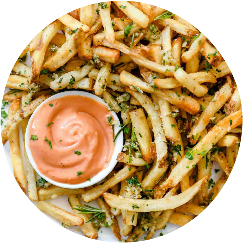 Indian Creamy Masala Fries
